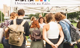 Faire Woche an der Uni Köln (Bild: Jakub Kaliszewski)