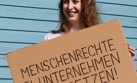 "Menschenrechte bei Unternehmen durchsetzen" (Bild: verenafotografiert)