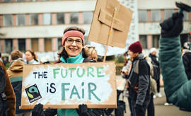 Fairtrade bei der Klimademo (c) Sebastian_Bänsch